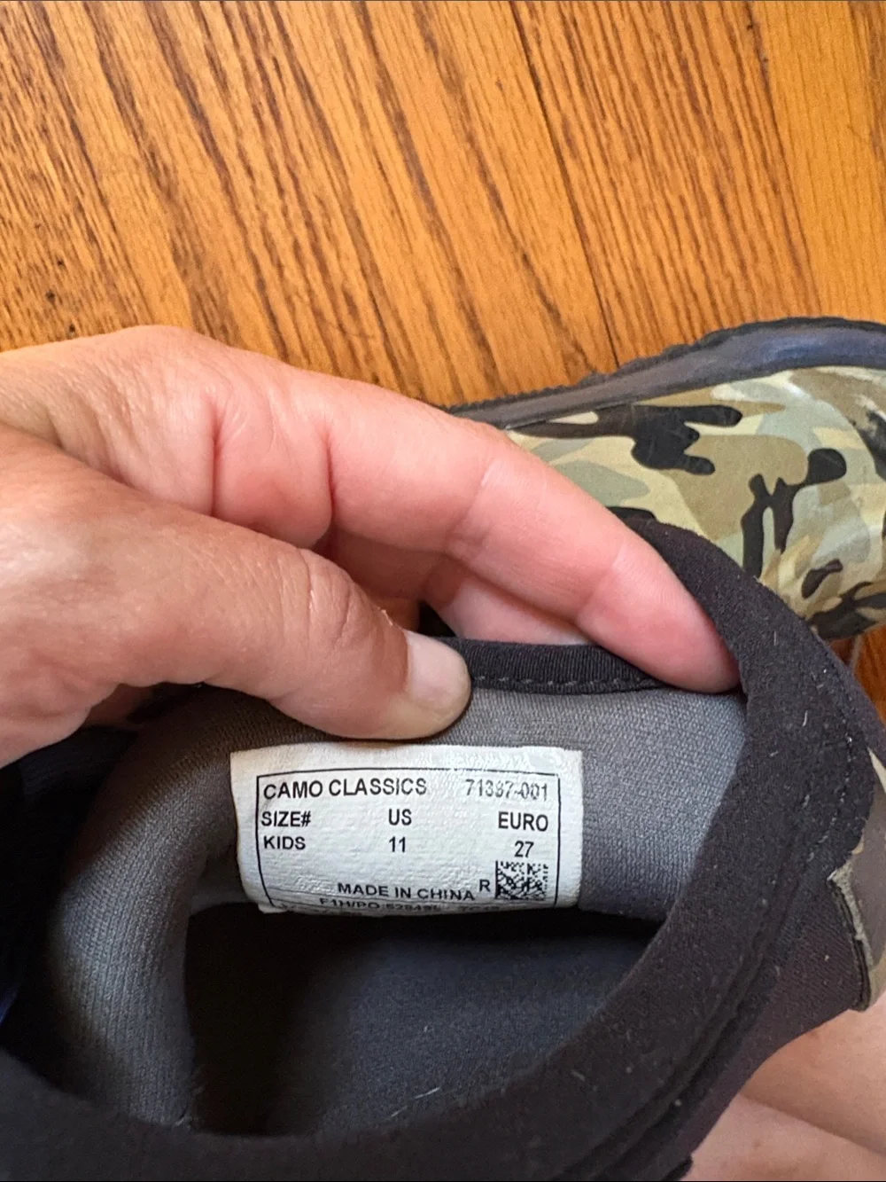 Bogs Kids' Camo Rain & Snow Boots in Green and Black
